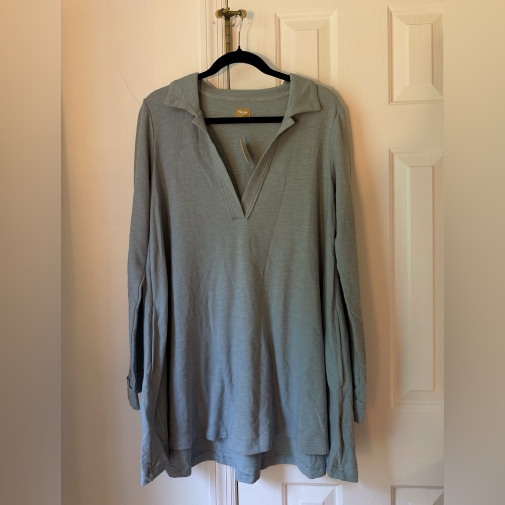 Free People Collared Dress